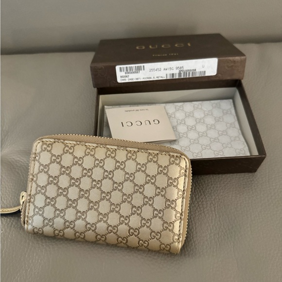 Gucci microguccissima zip around card case - Picture 4 of 6